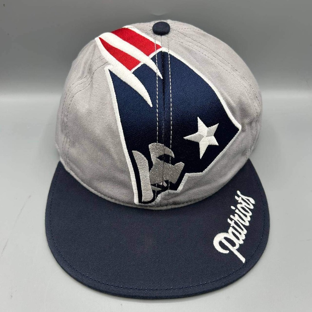 New England Patriots NFL Hat Men Gray Blue The Game Snap Back Cap Cotton New